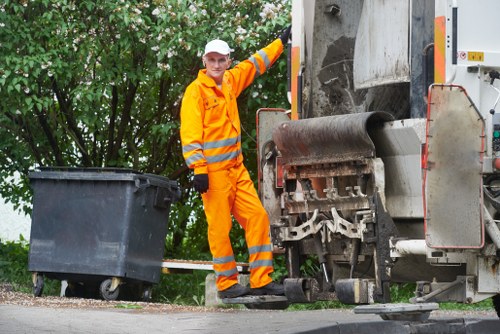 Safe disposal of building materials in Garston